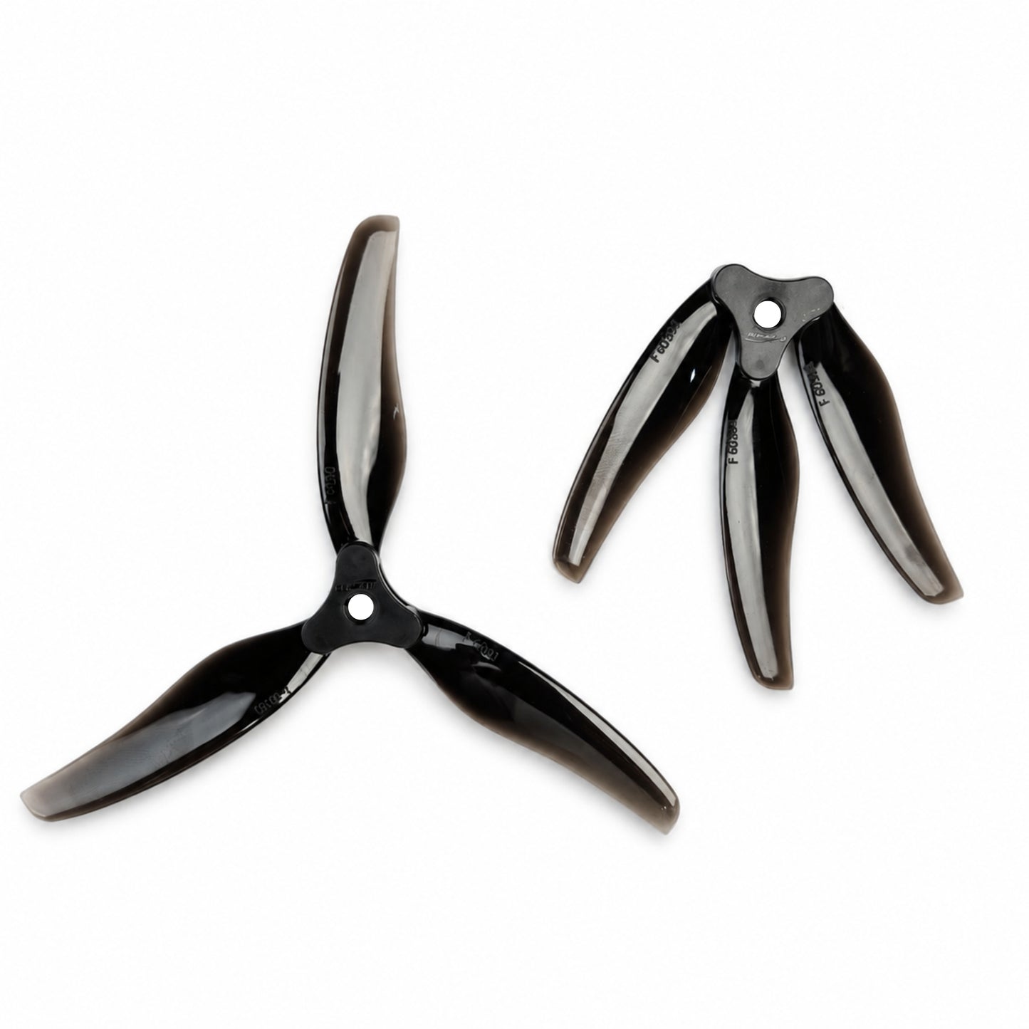 Gemfan F6030 Floppy Proppy 3 Blade Propellers Blue 2CW+2CCW Set