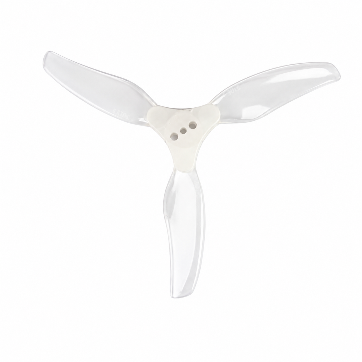 Gemfan F6030 White 3 Blade Propellers Group View
