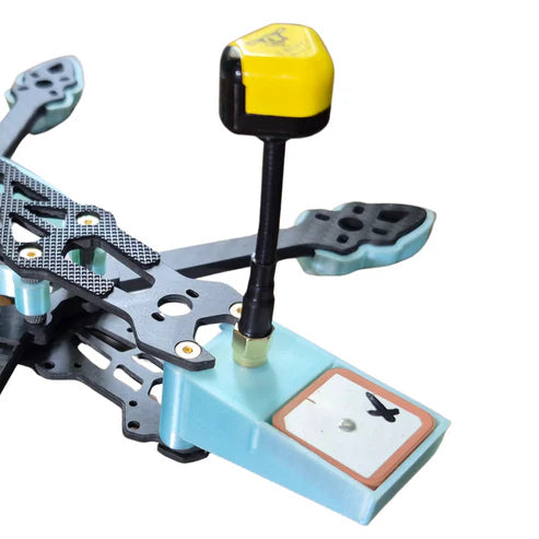 GPS and antenna mount for Mark4 foldable FPV drone frame