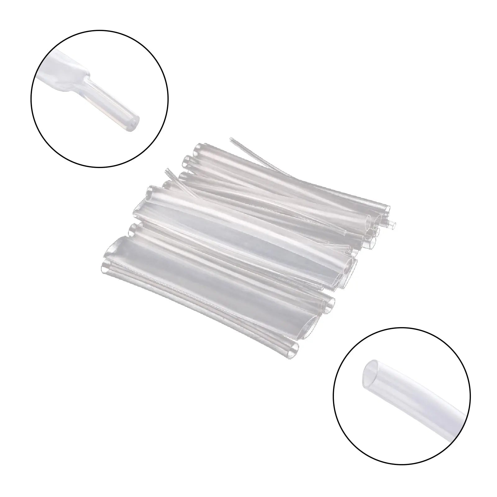 Heat Shrink Sleeve 5mm Transparent for wire insulation and cable protection