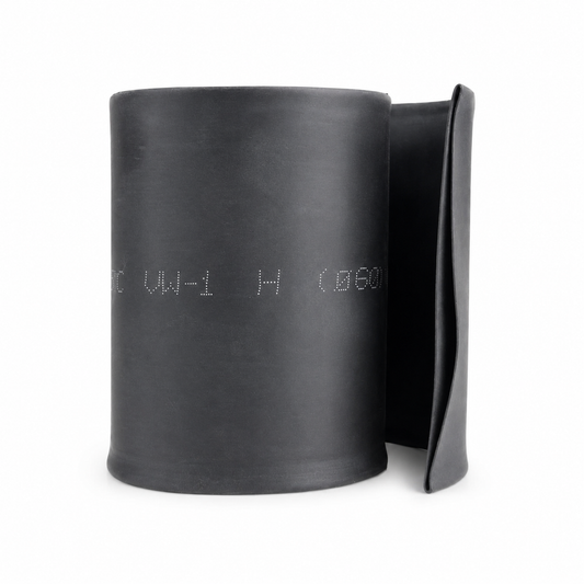 Heat Shrink Sleeve 95mm Black 1 Meter for battery pack insulation and cable protection
