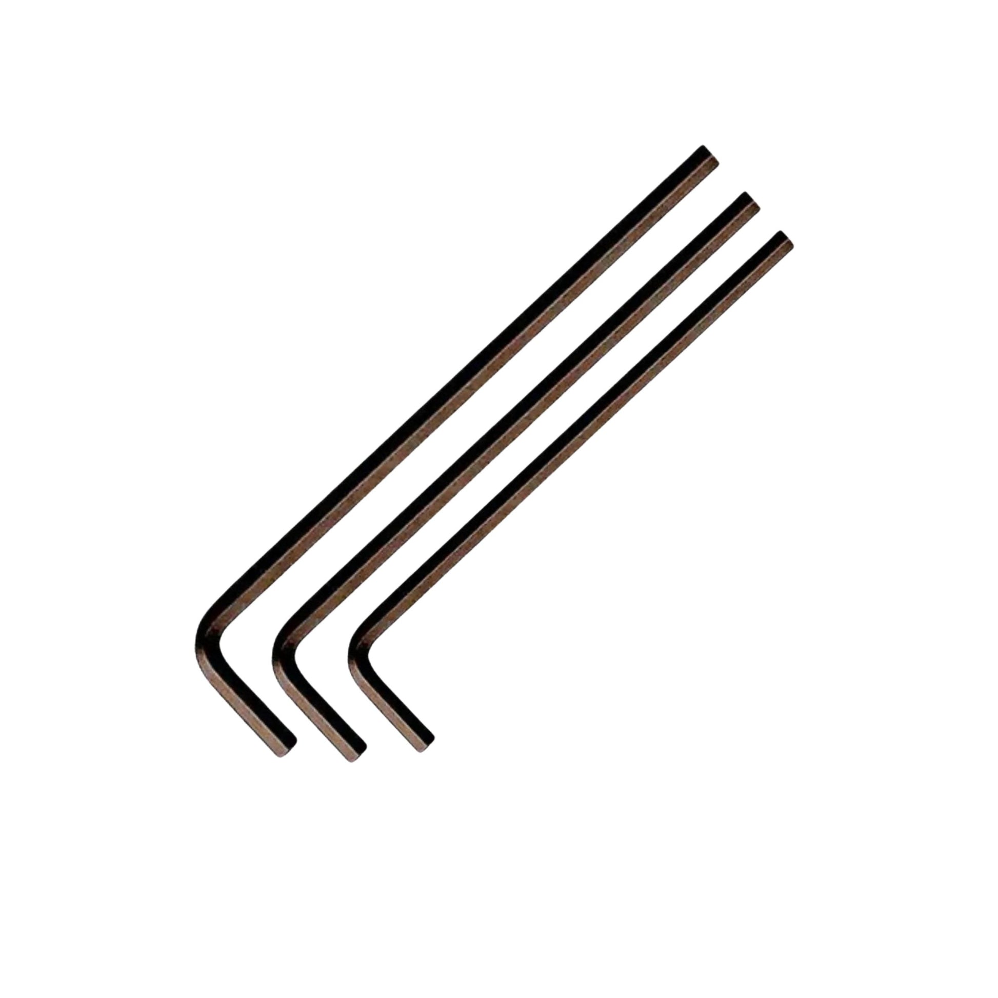 Hex allen key tools used for FPV drone assembly and maintenance