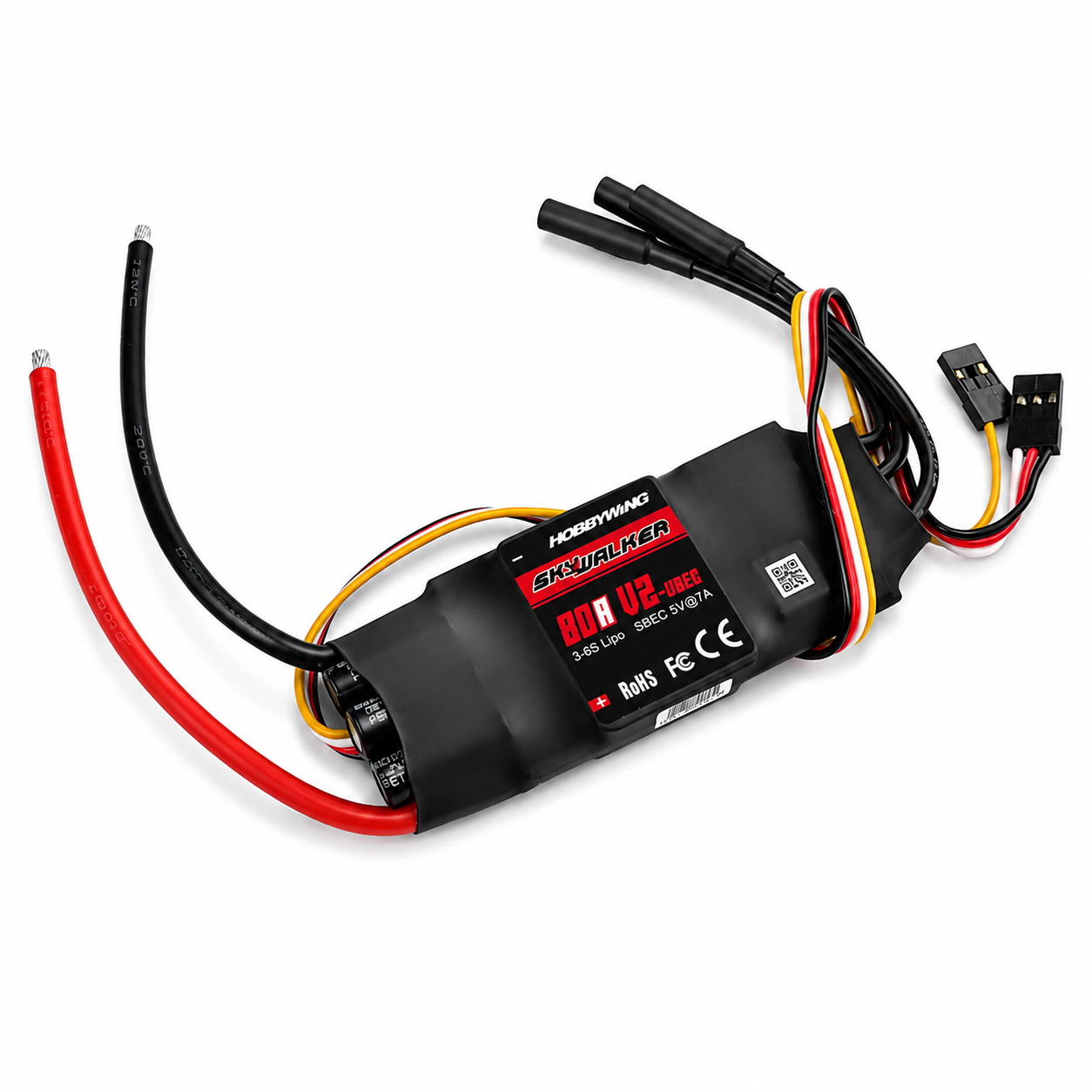 Hobbywing Skywalker 80A UBEC brushless electronic speed controller for RC airplanes and drones