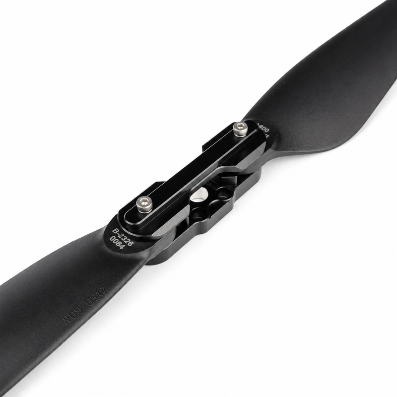 Side view of Hobbywing X6 Plus 2480 Folding Propeller With Hub CW
