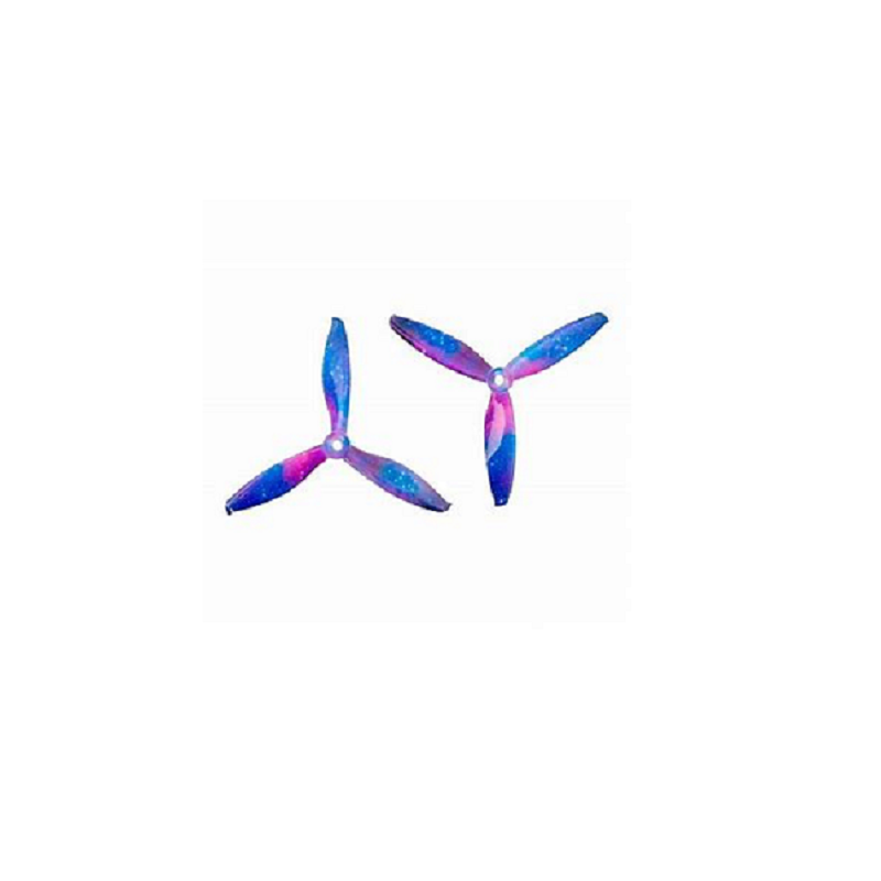 Orange HD Propellers Windancer 5043-3 Triblade Propellers (2CW, 2CCW)- Skitzo Galaxy