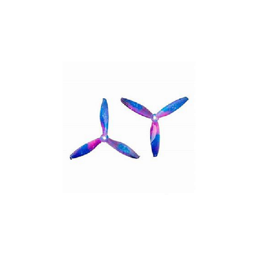 Orange HD Propellers Windancer 5043-3 Triblade Propellers (2CW, 2CCW)- Skitzo Galaxy