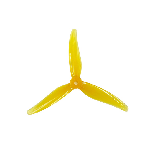 Orange HD Propellers 51499 Hurricane PC 3 Blade (2CW, 2CCW) – Clear Yellow