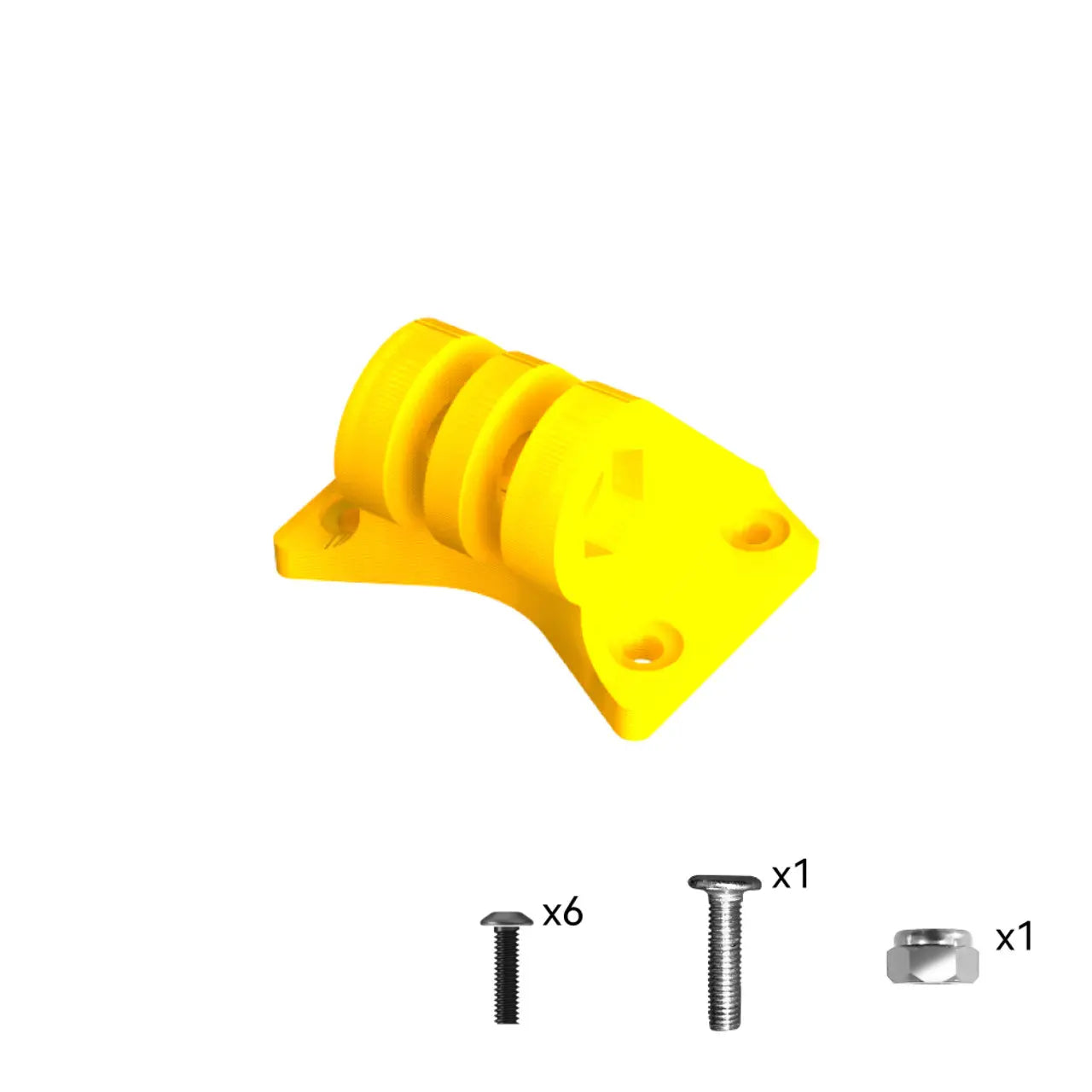 Speedybee GoPro Yellow TPU Mount Base For Master5/Master5 HD. Hi Tech xyz