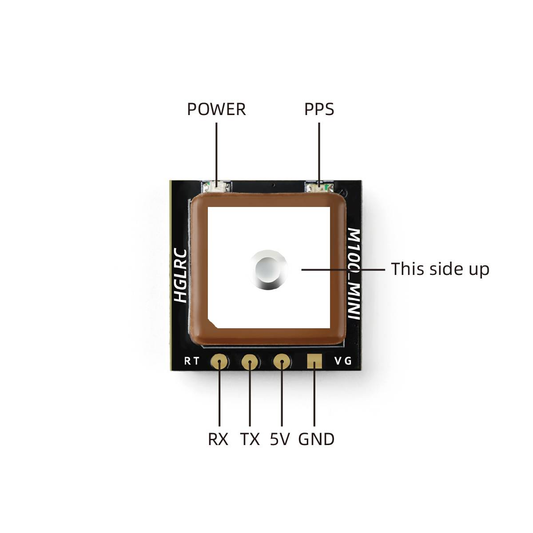 HGLRC M100 Mini GPS Module. Hi Tech xyz