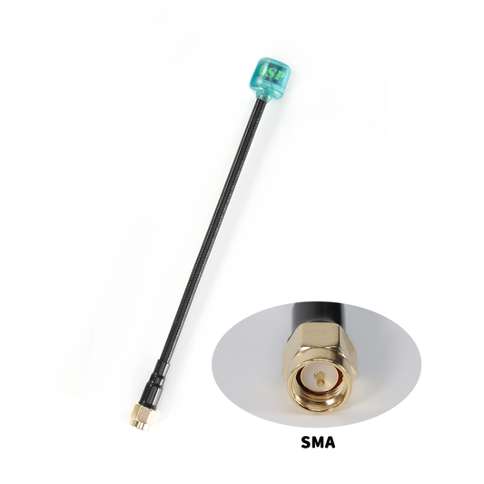 FlyFishRC Osprey 5.8Ghz RHCP - SMA Antenna 150mm ( Cyan).