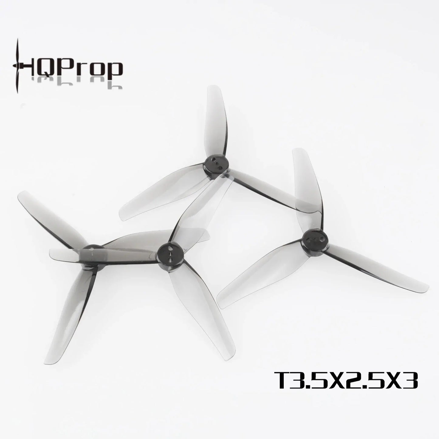 HQProp T3.5X2.5X3 Grey 2CW+2CCW - Poly Carbonate. Hi Tech xyz