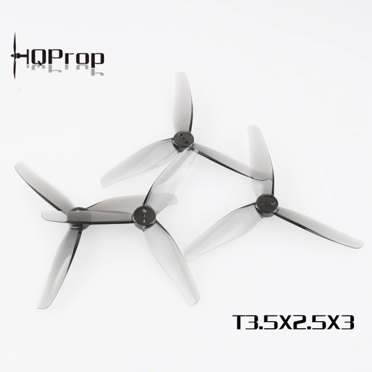 HQProp T3.5X2.5X3 Grey 2CW+2CCW - Poly Carbonate