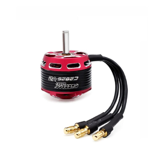 SURPASS HOBBY C2826 14pole Outrunner Brushless Motor for Fixed Wing AircraftΦ3.0*12mm 3.5mm Connector (1200 KV)