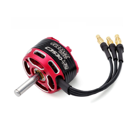 SURPASS HOBBY C3530 14pole Outrunner Brushless Moror for Fixed Wing AircraftΦ4.0*12mm 4.0mm Connector (1400 KV)