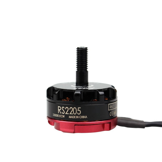 EMAX RS2205 KV2300 Brushless DC Motor for FPV Racing Drone – Red Cap (CCW Motor Rotation)