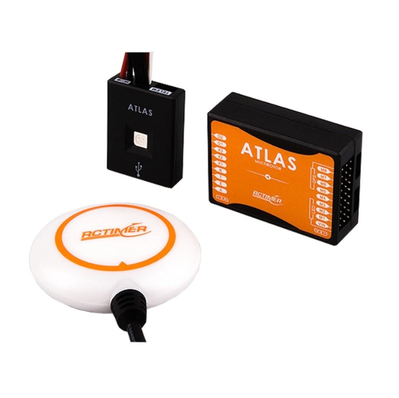 Rctimer ATLAS Flight Control System Included GPS and LED Module