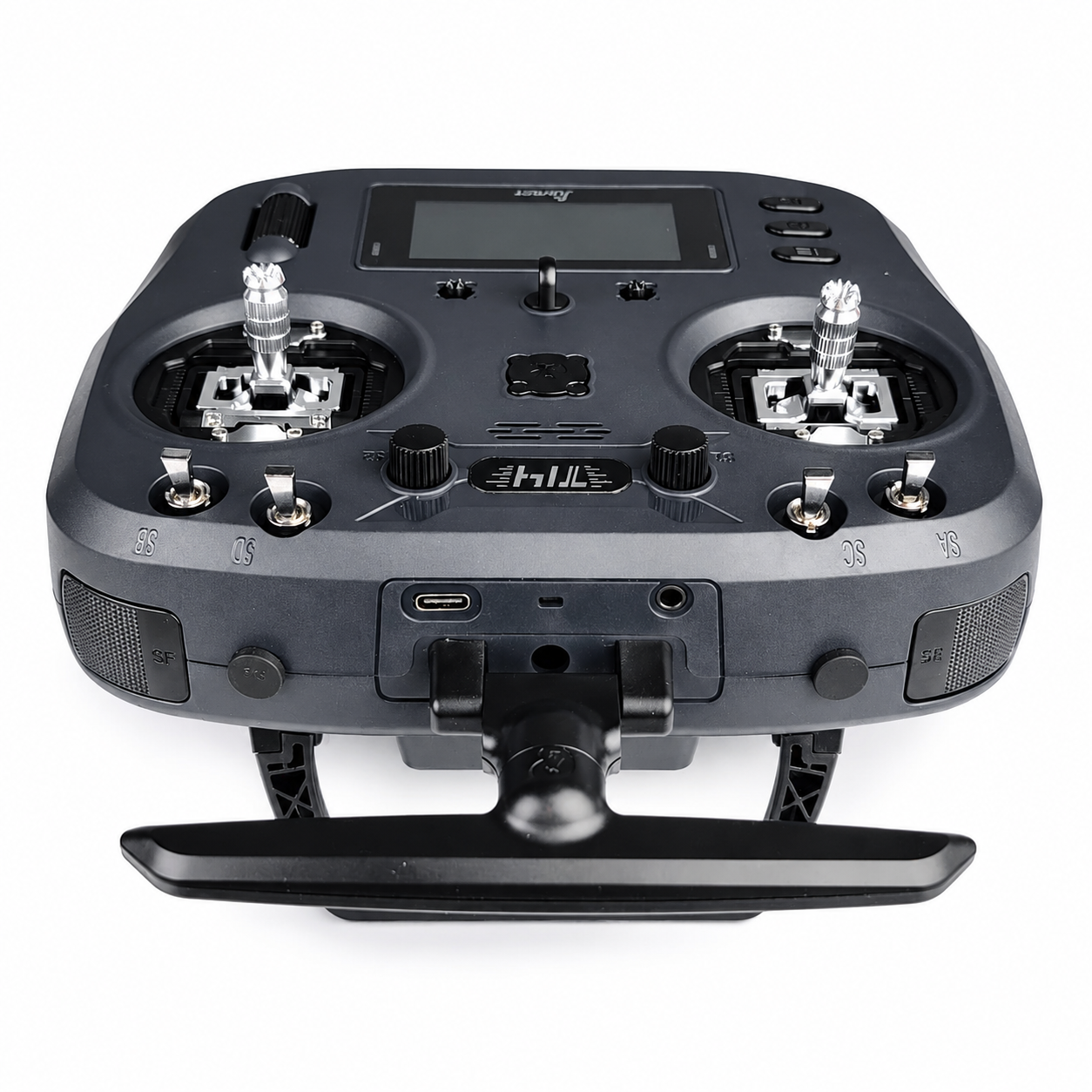 Front angled view of Jumper T14 FPV radio controller
