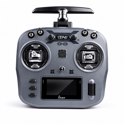 Jumper T14 radio controller with ELRS and Hall sensor gimbals