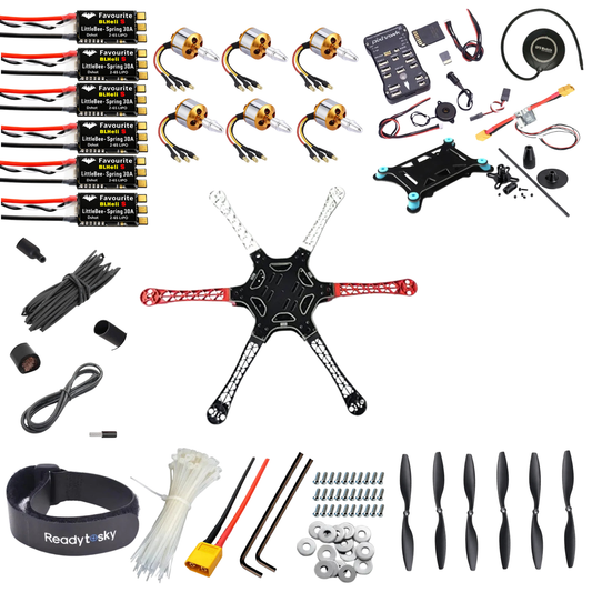 Pixhawk 2.4.8 Combo Kit Flight Controller With GPS F550 hexacopter Advance Drone Kit