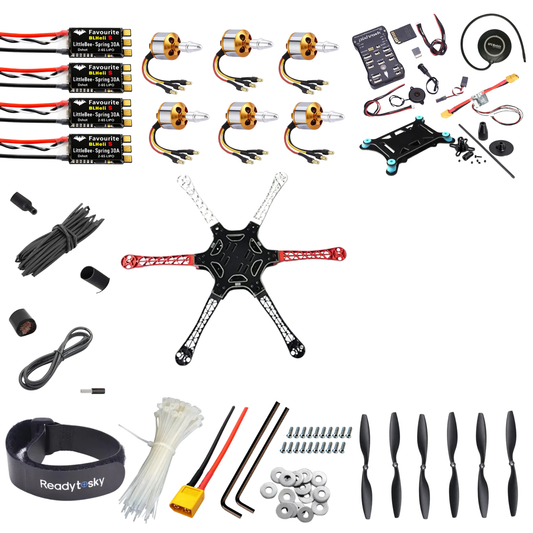 Pixhawk 2.4.8 Combo Kit Flight Controller With GPS F550 hexacopter Advance Drone Kit