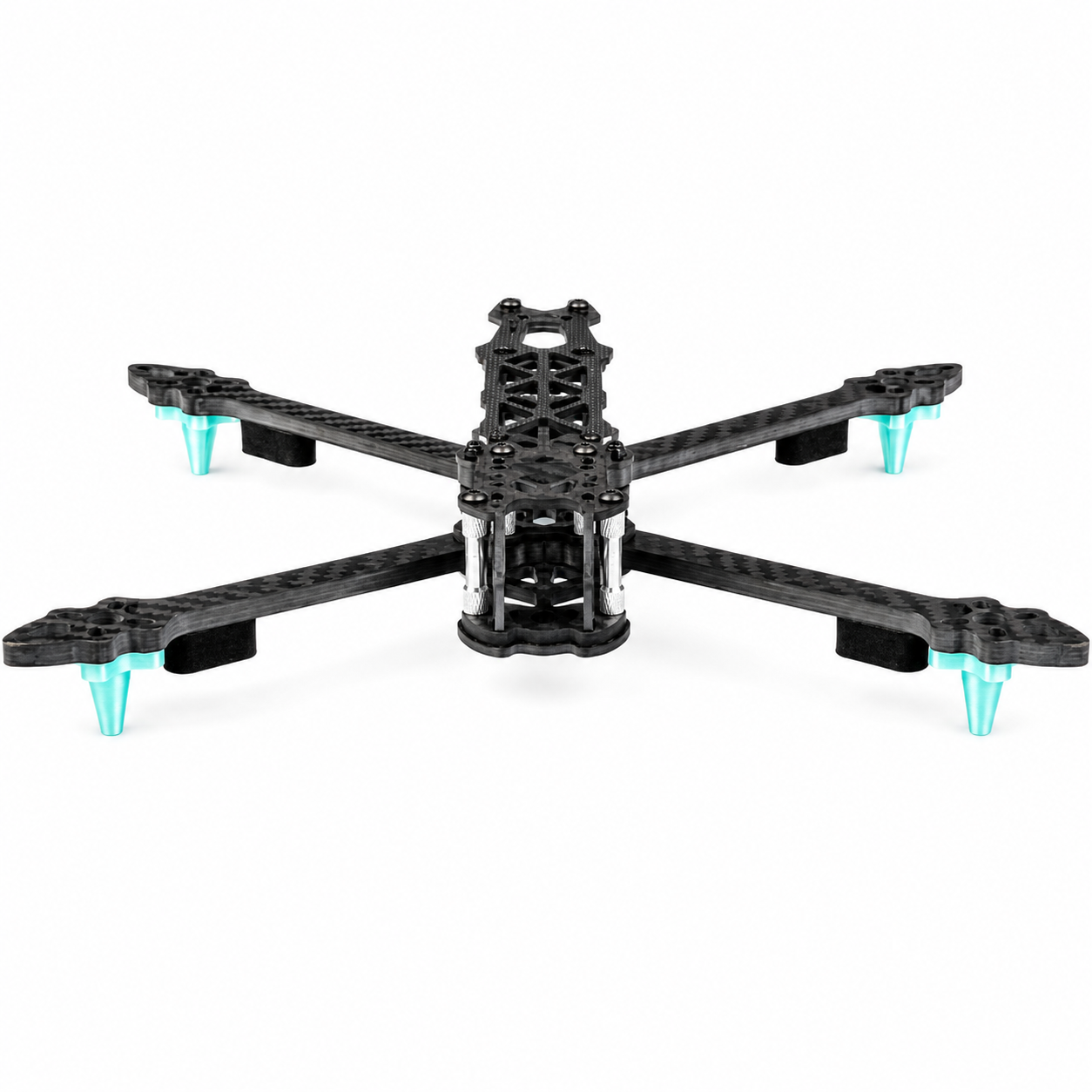 Landing Gear Installed on Mark 5–8 Inch FPV Drone Frame