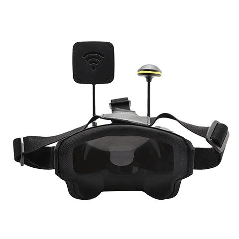 LS-800D FPV Goggles with Dual Antenna Diversity System