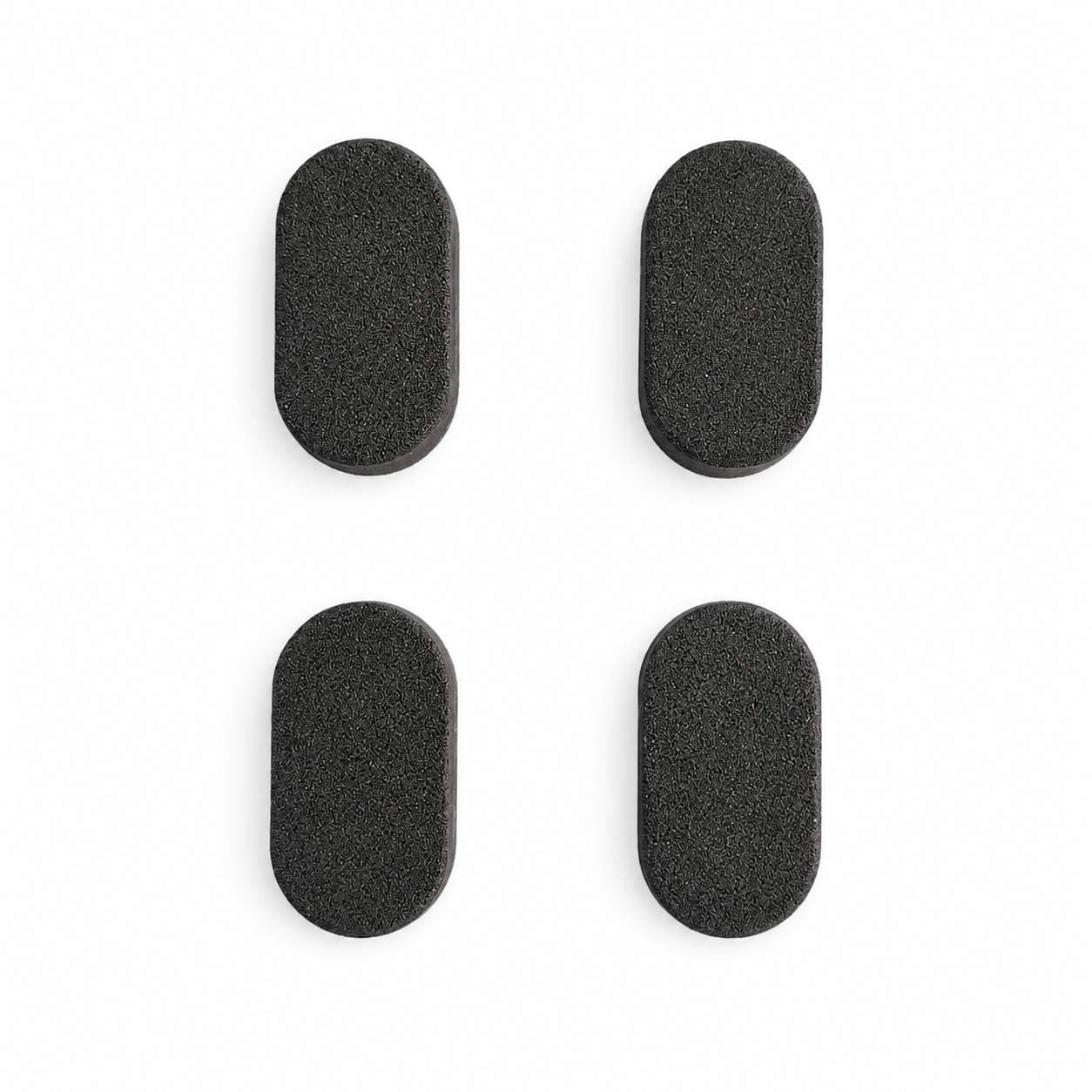 Four M3 black shockproof sponge pads for mini FPV drones