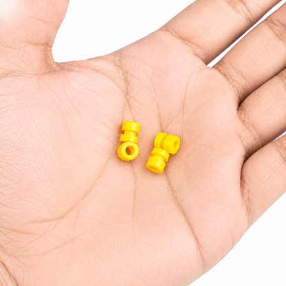 M3 rubber damper balls bottom view for F4 flight controller