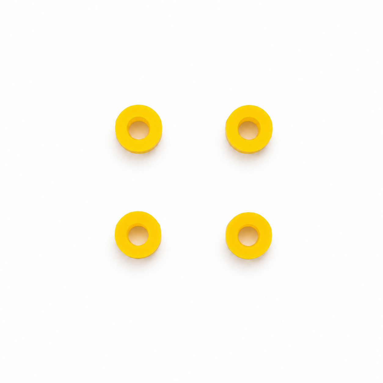 M3 yellow rubber damper balls 8x6x3mm for F4 flight controller