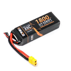 14.8V 1800mAh 4S 35C Lithium Polymer Battery Pack (Brand Bonka)