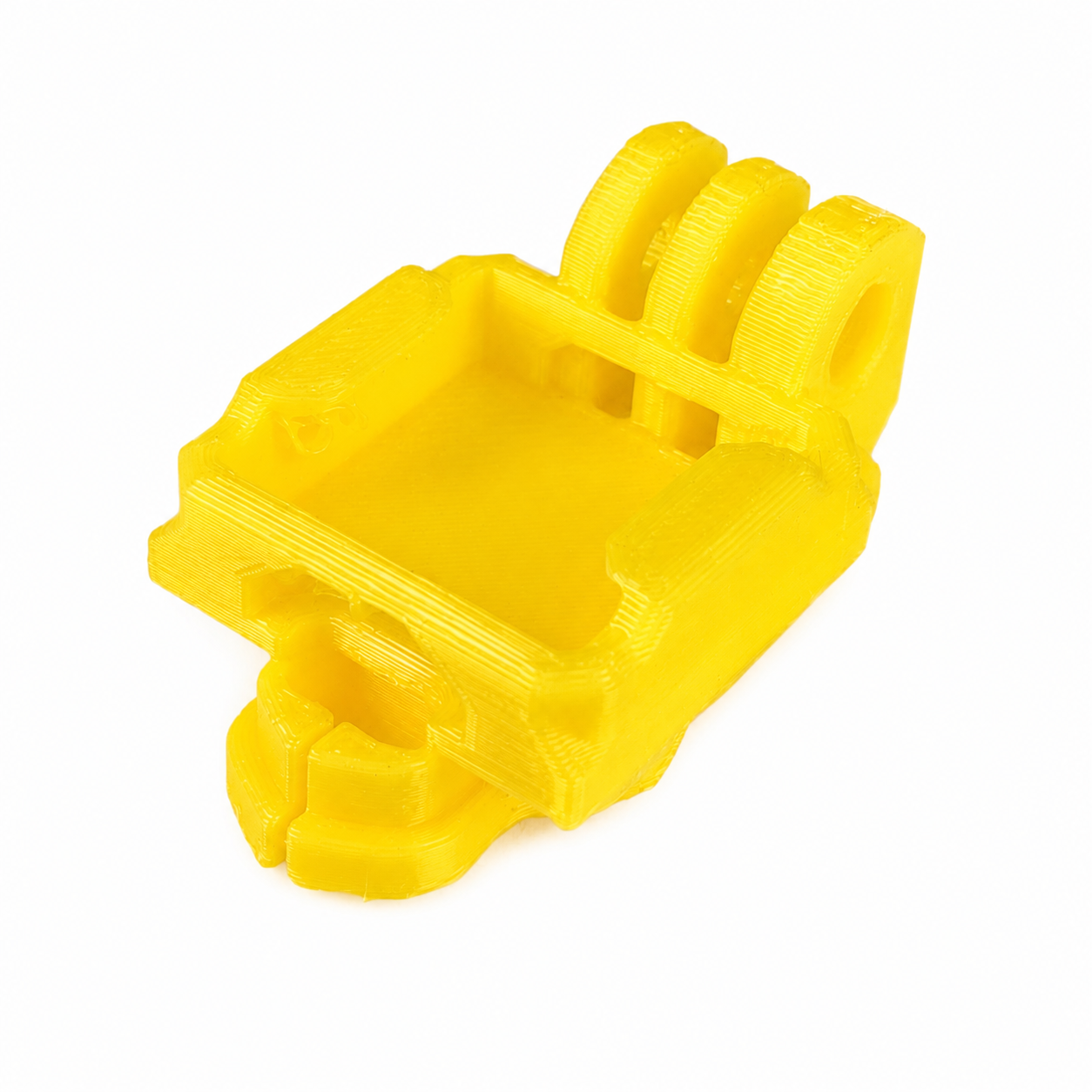 Angled View of Mario 251 GPS TPU Mount for Secure GPS Installation