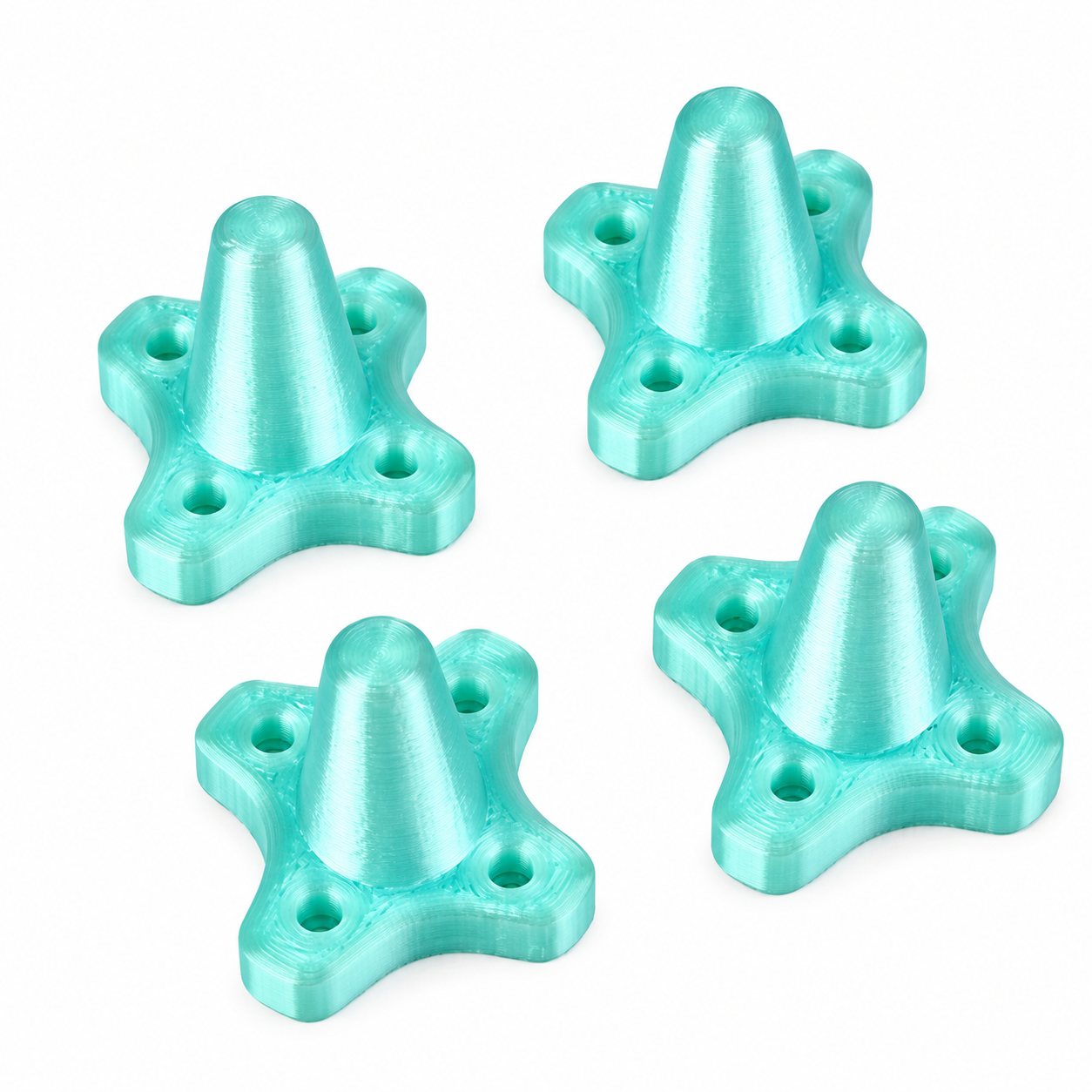 Set of Four TPU Landing Gear Feet for Mark 5–8 Inch FPV Drone Frames