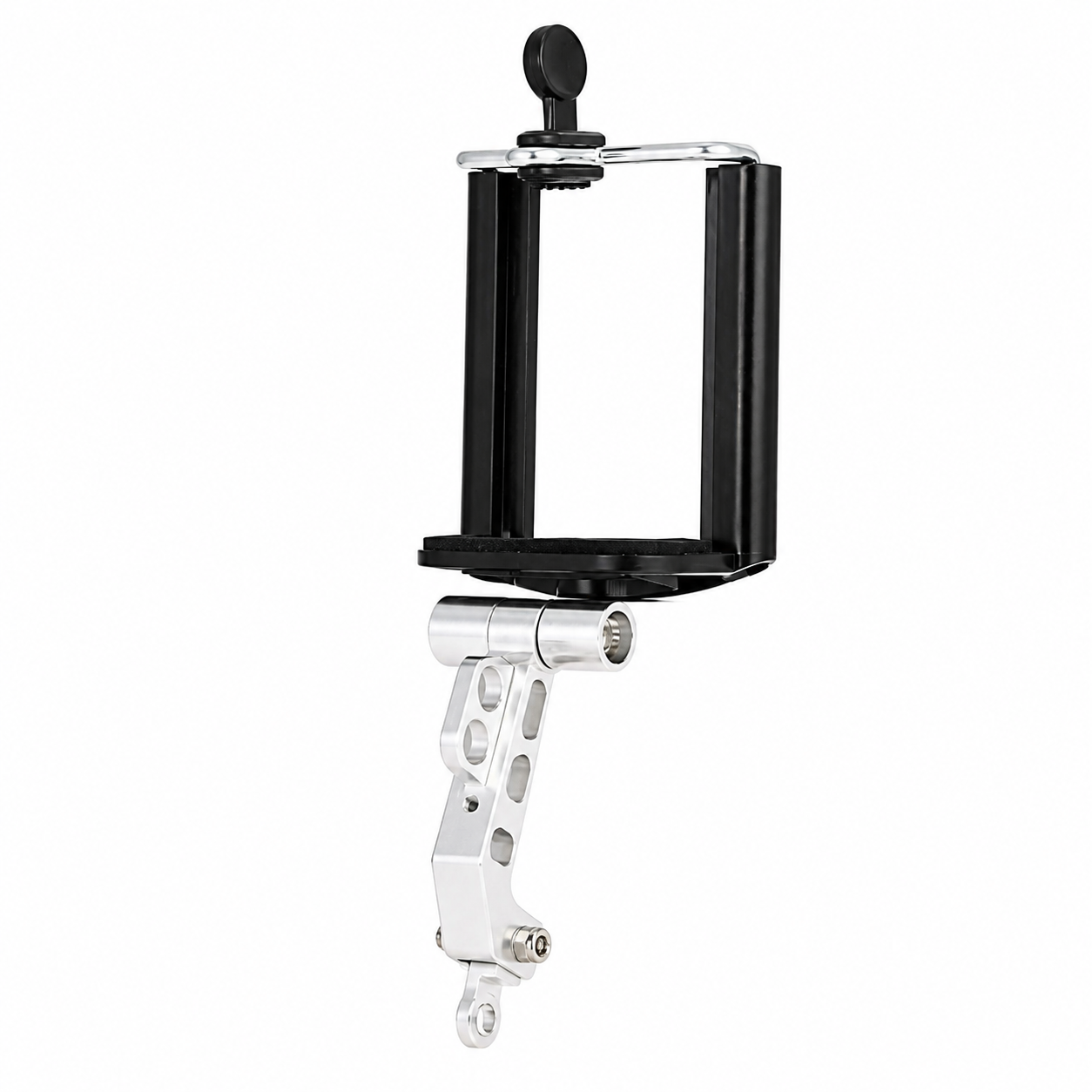 Metal mobile phone holder for tripod
