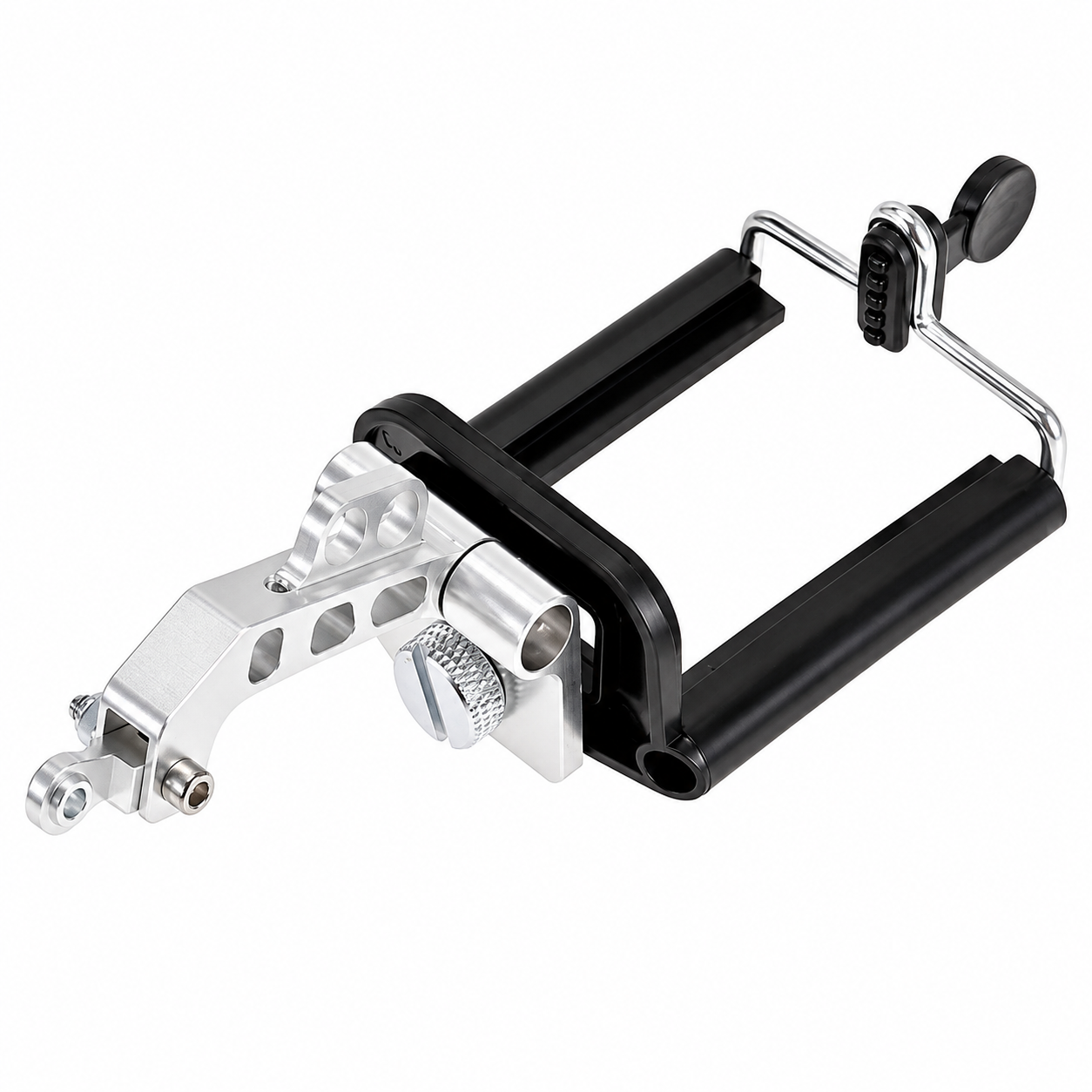 Metal phone holder with adjustable clip