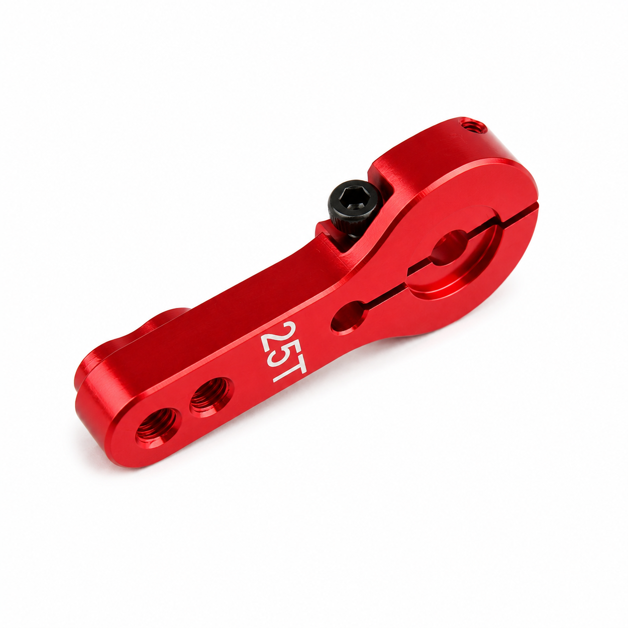 Side view of MG946R metal servo horn for drone payload release system