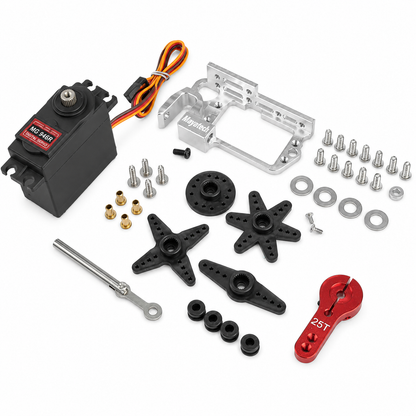Complete MG946R servo parabolic kit with metal servo horn for drone payload dropping system