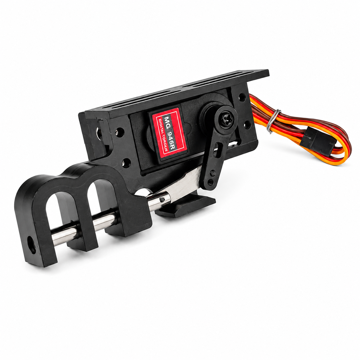 MG946R Servo Parabolic Mechanism Front View