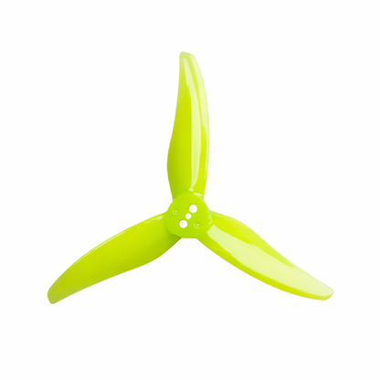 Front view of Orange HD 3016 Hurricane Lemon Yellow Propeller