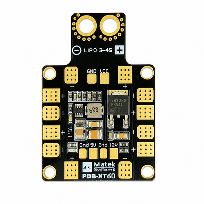 PDB XT60 with ESC solder tabs