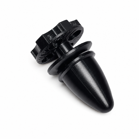 Propeller adapter coupler for drone motor propeller mounting