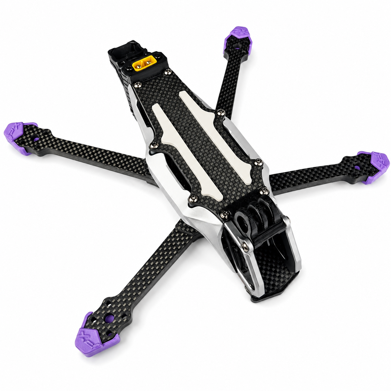 PXRC 5 Inch Carbon Fiber FPV Racing Drone DC Frame Kit for freestyle, racing and cinematic FPV drone builds.