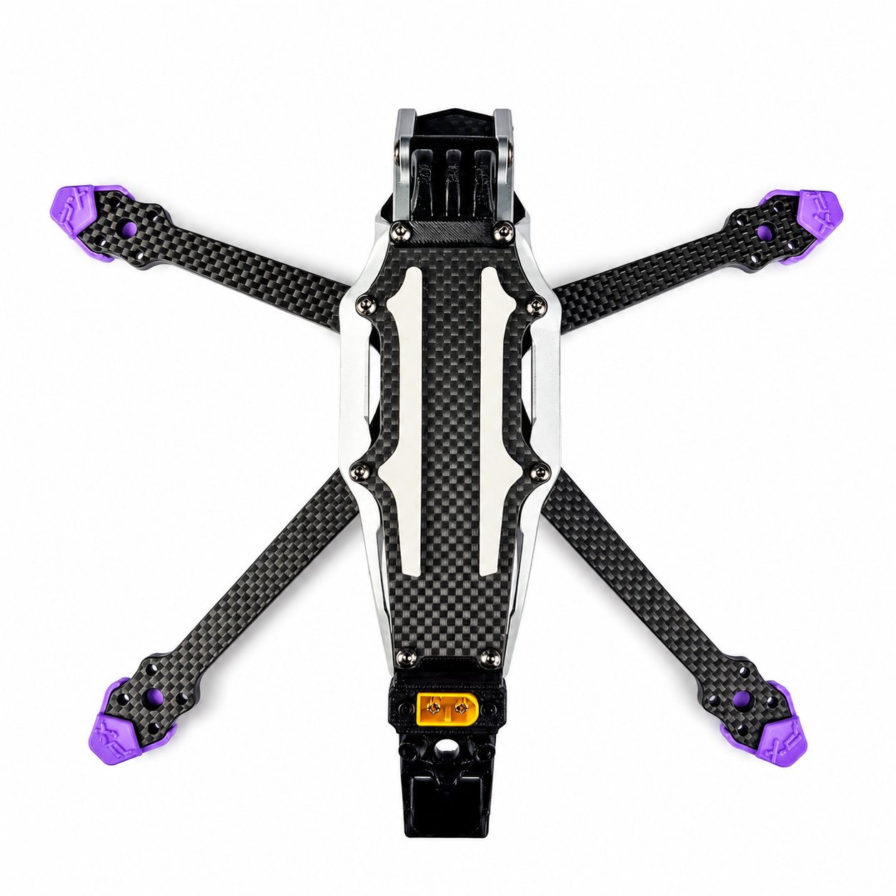 PXRC 5 Inch Carbon Fiber FPV Drone Frame Demonstration in Hand