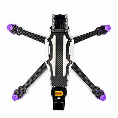 PXRC 5 Inch Carbon Fiber FPV Drone Frame Demonstration in Hand