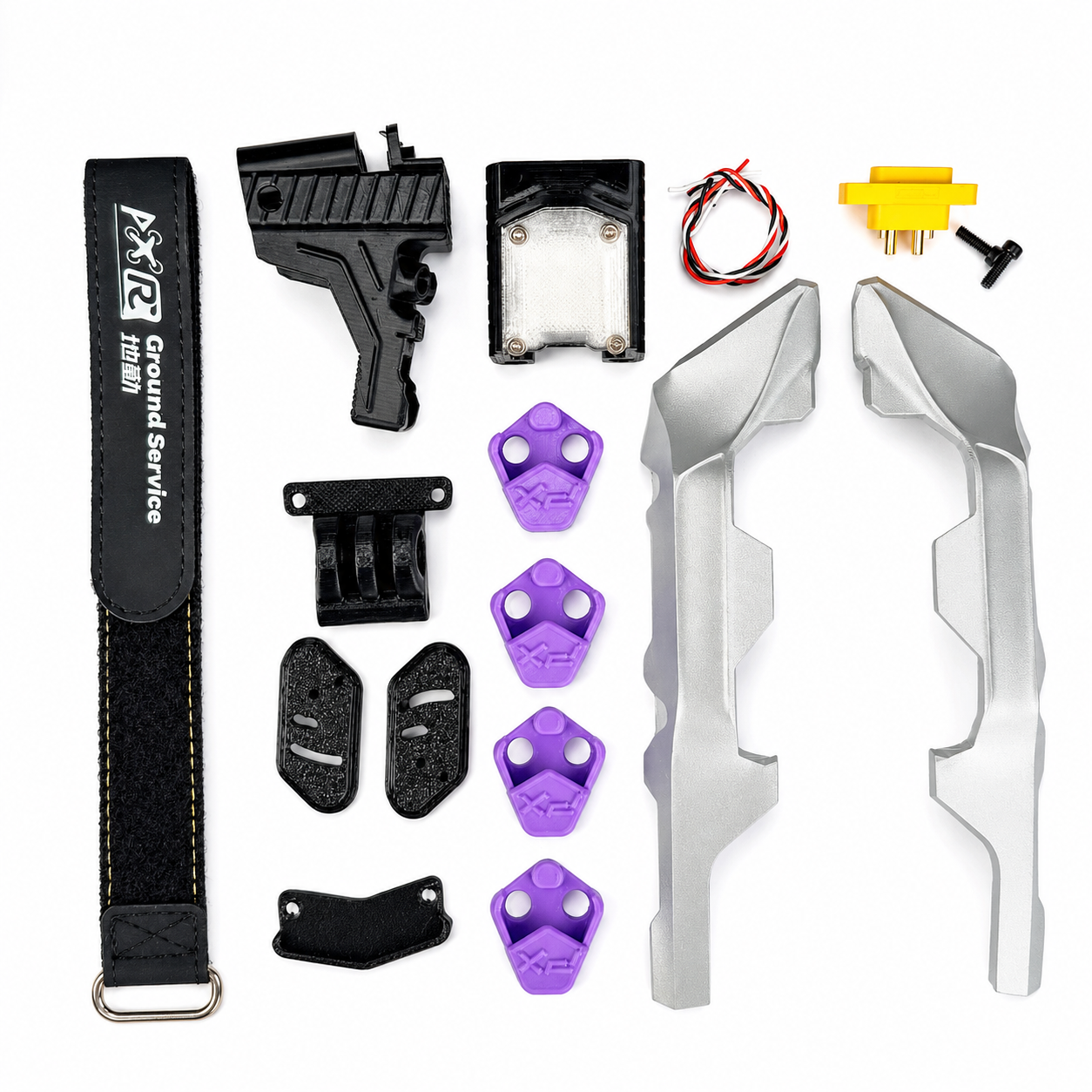 Complete kit for PXRC 5 Inch Carbon Fiber FPV Racing Drone Frame