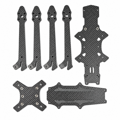 Hardware kit included with PXRC 5 Inch Carbon Fiber FPV Frame