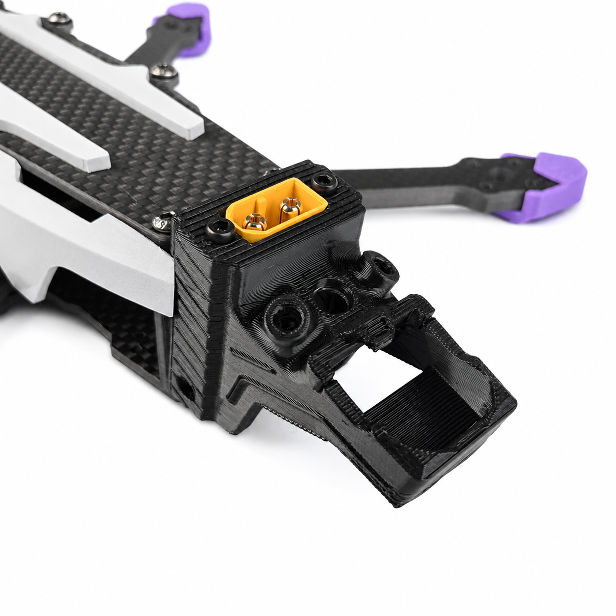 Rear carbon fiber section of PXRC 5 Inch FPV Racing Frame
