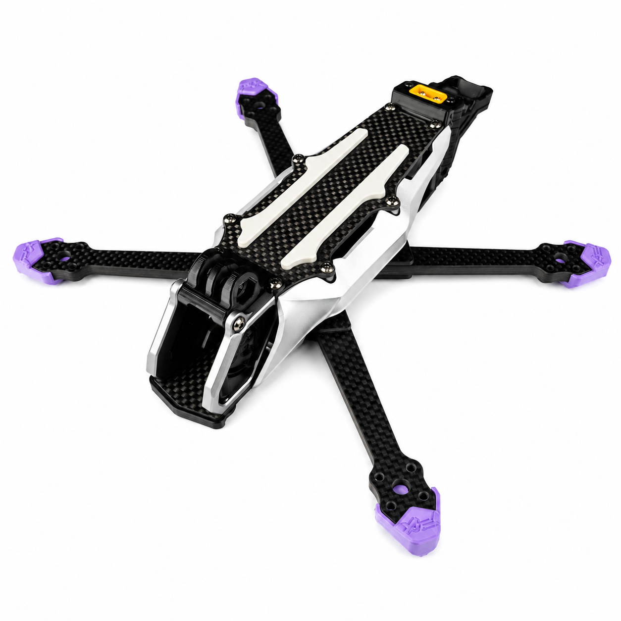 Rear view of PXRC 5 Inch Carbon Fiber FPV Drone Frame