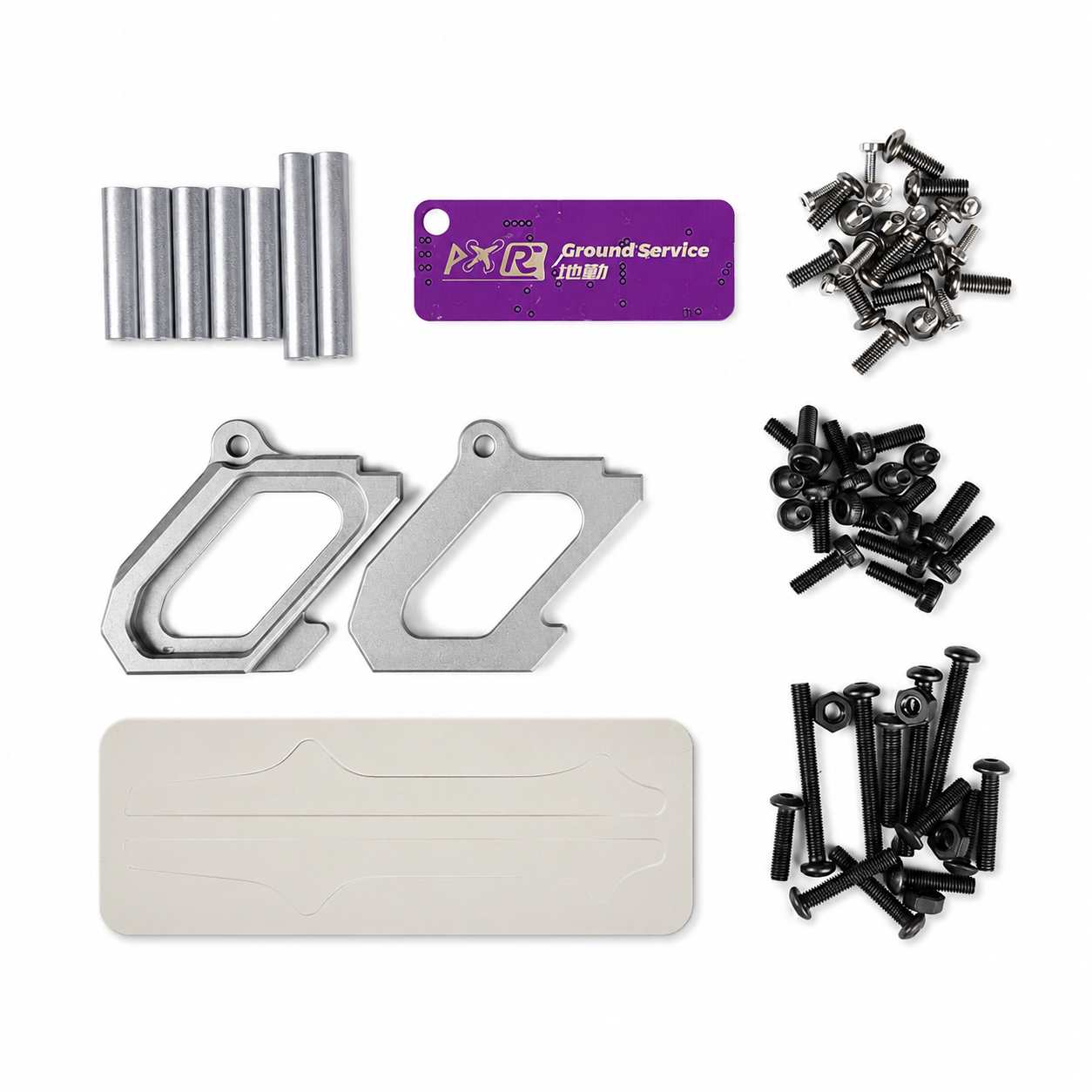 Angled side view of PXRC 5 Inch FPV Racing Drone Frame