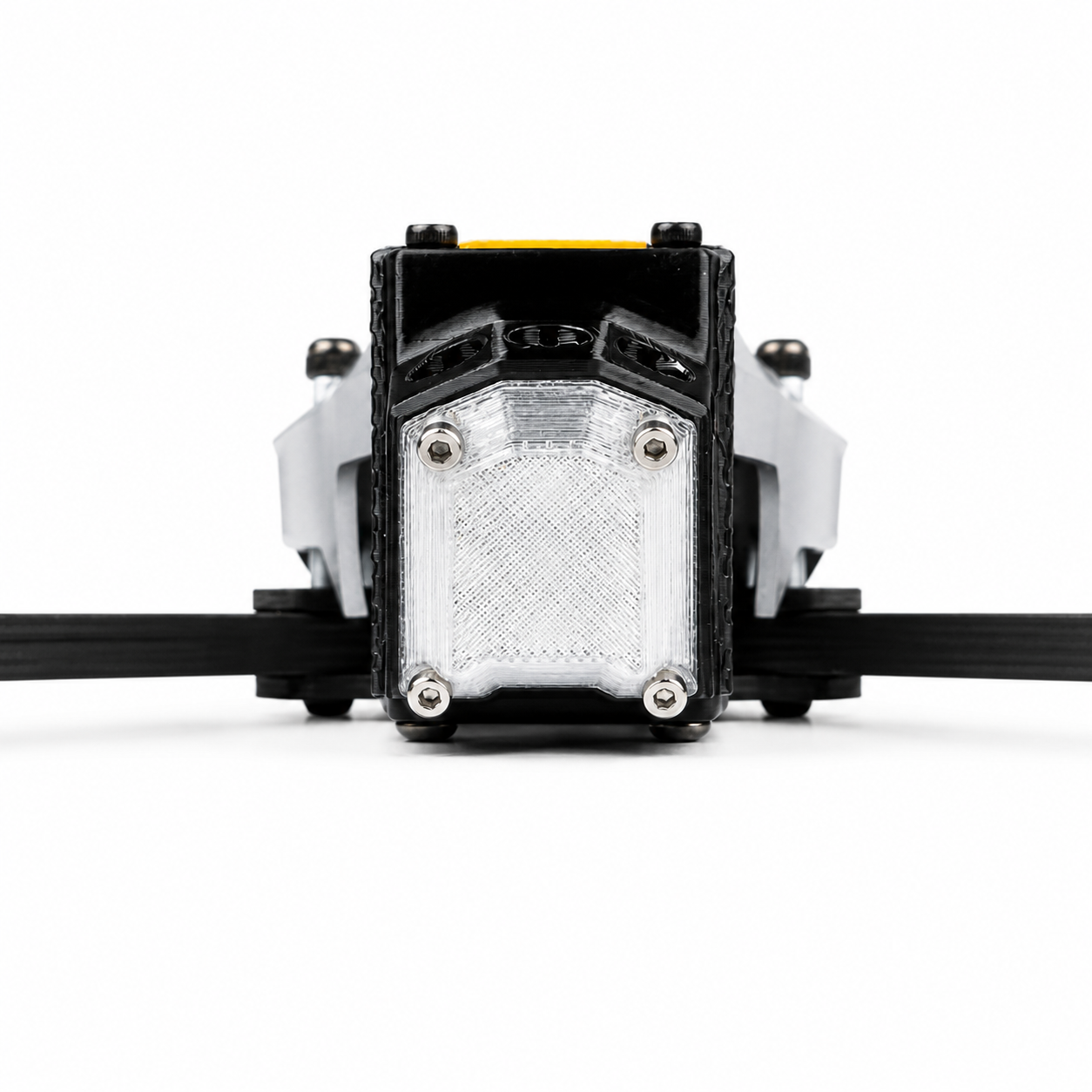 Front camera mounting bracket of PXRC 5 Inch FPV drone frame.
