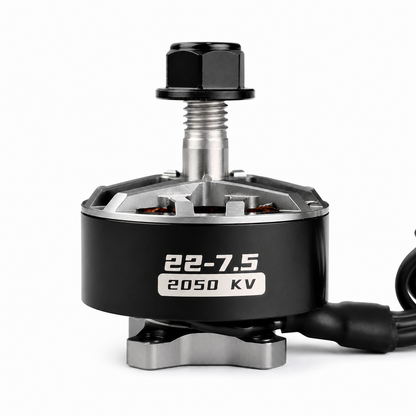 Front view of PXRC Fierce 2207 2050KV 6S Brushless Motor for 5 Inch FPV Drone